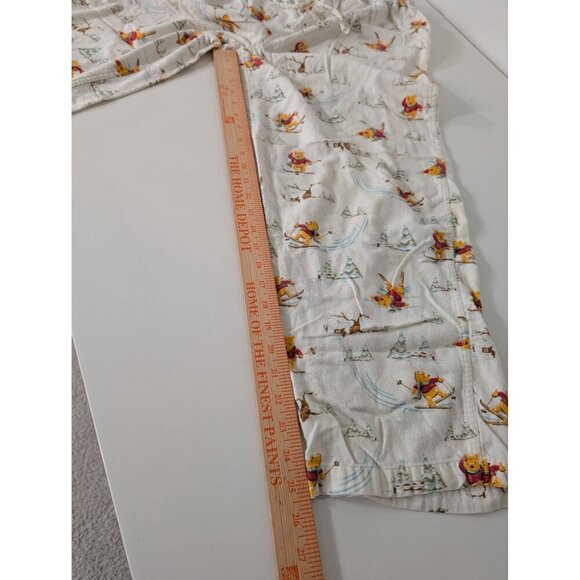 Vintage Disney Store Pajama Pants Womens Size Large Flannel Winnie the Pooh Ski - Picture 11 of 12